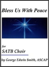 Bless Us With Peace SATB choral sheet music cover